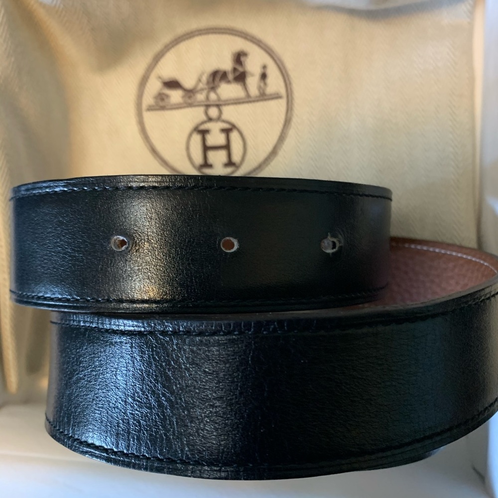 Hermès Reversible Leather Strap